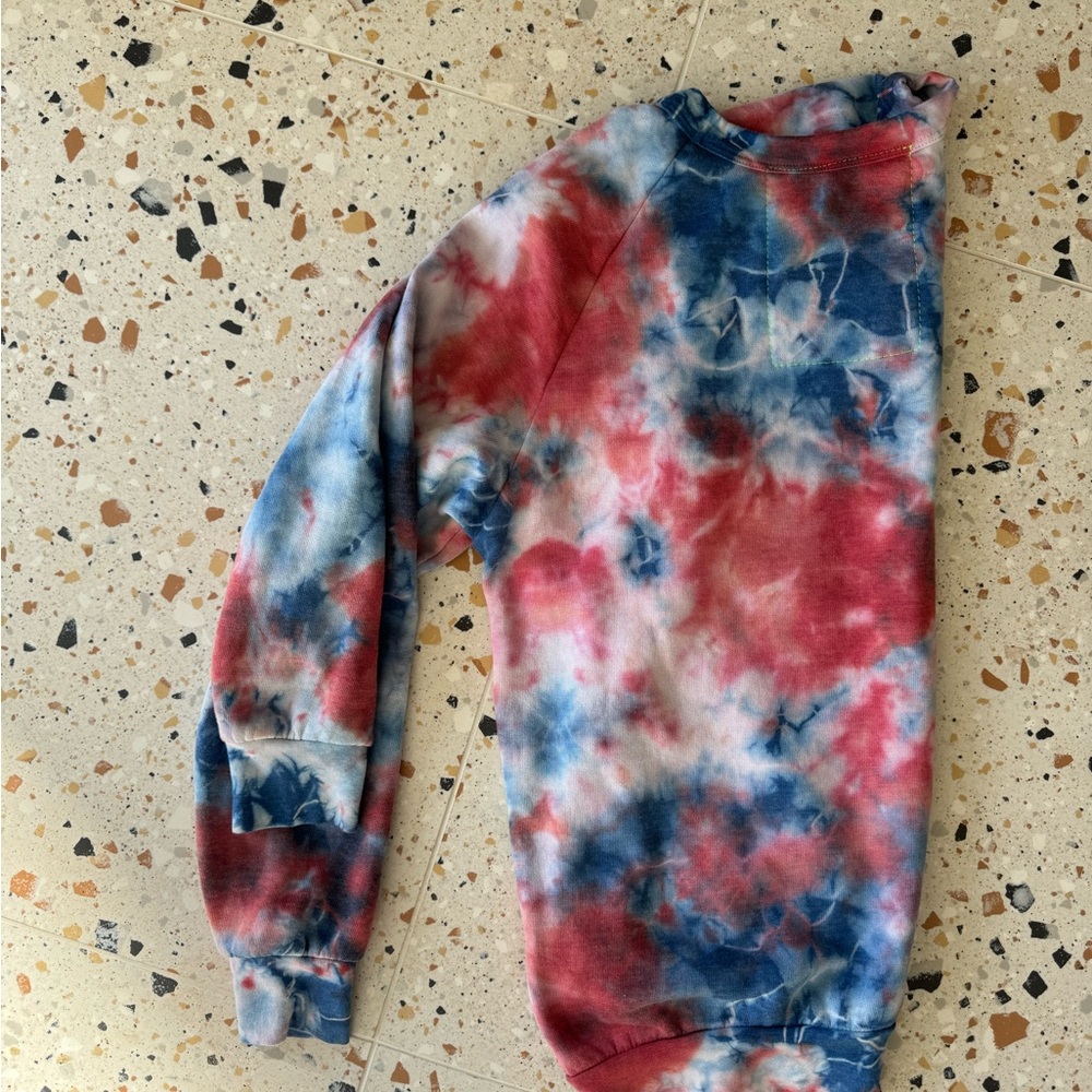 Tie dye Aviator Nation Sweatshirt size S - Picture 4 of 5